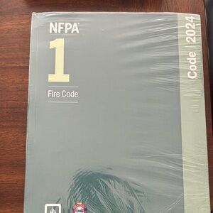 NFPA 1 Fire Code 2024 Hardcover Book - Gray/Light Green